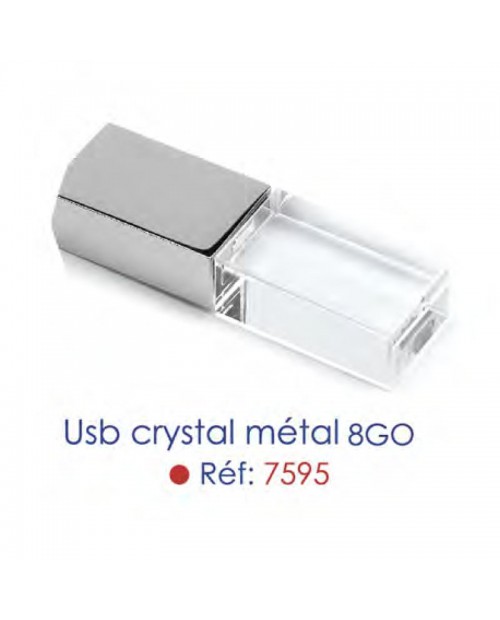 USB Crystal Métal